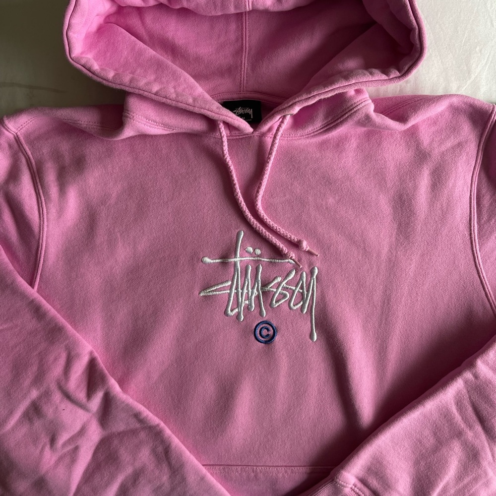 Stussy Pink Hoodie Sweater